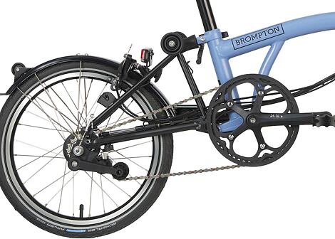 Skladací elektrobicykel Brompton Electric C Line