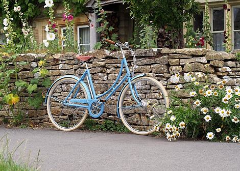 Dámsky mestský bicykel Pashley Poppy, Powder Blue