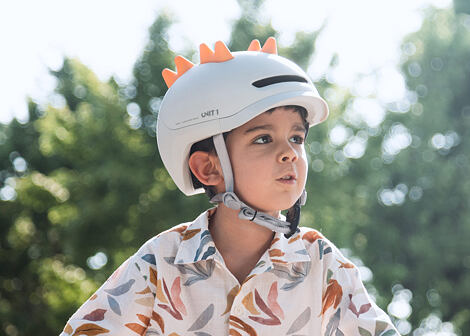 Silikónové vkladky na prilbu UNIT 1 Sparky Dino