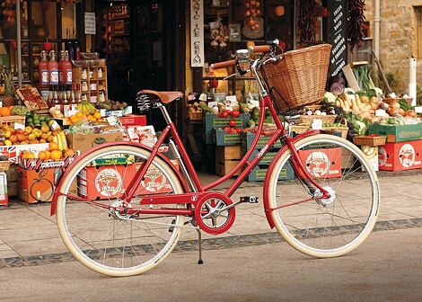 Dámsky mestský bicykel Pashley Britannia, Powder Pink