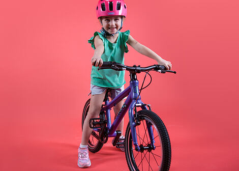 Detský bicykel FÍHA 16 Coral Bubble