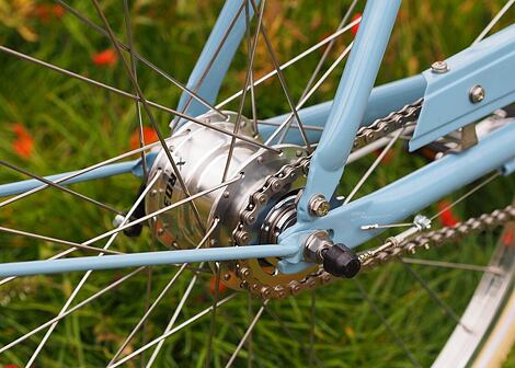 Dámsky mestský bicykel Pashley Poppy, Powder Blue