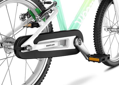 Detský bicykel Woom GO 2 Limited, Spearmint Crush