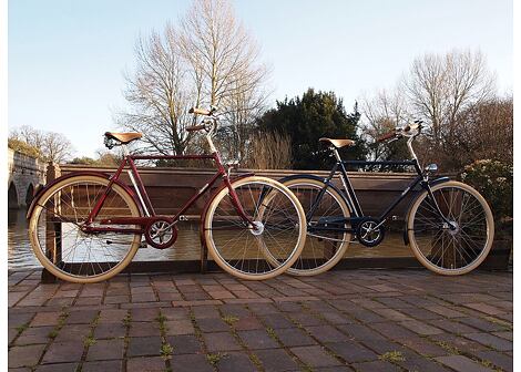 Mestský bicykel Pashley Briton, Oxblood