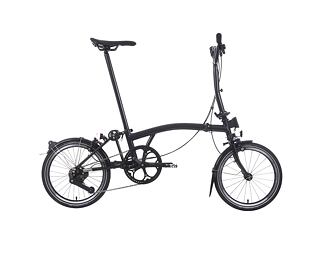 Brompton P-line Explore Black Edition, Black