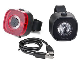 Predné a zadné svetlo Woom BEAM Bike Lights