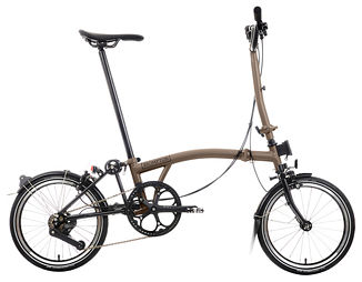 Brompton P-line Explore Black Edition, Bronze Sky