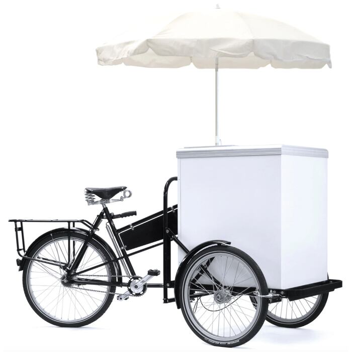 Nákladná trojkolka Pashley NO. 33 biela