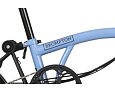 Skladací elektrobicykel Brompton Electric C Line, Cloud Blue