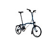 Skladací bicykel Brompton C Line 12Speed, Ocean Blue/Ocean Blue