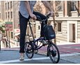 Skladací elektrobicykel Brompton Electric C Line, Black