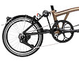 Skladací bicykel Brompton P Line Urban, Bronze Sky Metallic