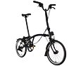 Skladací bicykel Brompton C Line Black Edition, Black