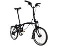 Skladací bicykel Brompton C Line Black Edition, Black