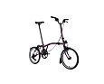 Skládací kolo Brompton C Line 12Speed, Amethyst Lacquer/Amethyst Lacquer